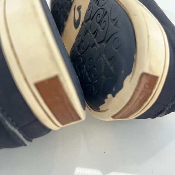 OluKai Women's Pehuea Shoe Size 9 Slip On Loafer Flats Blue Mesh Convertible - Picture 10 of 16